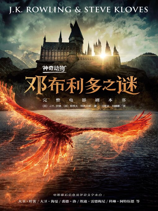 Title details for 神奇动物：邓布利多之谜 by Steve Kloves - Wait list